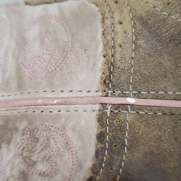 Ariat 4LR kids shoes boots leather suede size 11.5 - Picture 9 of 9